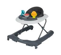 Bebeconfort Dalia Girello Bambino Primi Passi per Bambini da 6 Mesi a 12 kg, centro attività con Musica e Gioco Elettronico, Regolabile in Altezza, Mineral Graphite