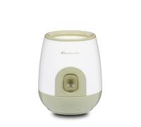 Bebeconfort Express Scaldabiberon Elettrico, Bianco/Verde Oliva | Compatibile con Biberon e Vasetti Omogeneizzati, Riscaldamento Rapido, Facile da Usare