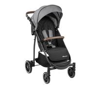 Bebeconfort Ingenious Passeggino leggero e compatto, reclinabile e pieghevole, seduta spaziosa, con corrimano e coprigambe, per bambini 0-4 anni (22 kg), colore grigio