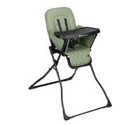 Bebeconfort Mallow, Seggiolone pappa 0 36 mesi, 0-15 kg, Seggiolone pieghevole ultracompatto, Leggero 5.6 kg, Chiusura facile e veloce con una mano, Facile da Pulire, Mineral Green