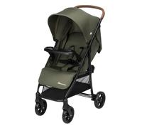 Bebeconfort Misty Passeggino Compatto, 0-4 anni portata 22 kg, Cestello capacità di 8 kg, Vassoio per la sicurezza e il gioco, Pieghevole e Reclinabile, comfort con posizione sdraiata, Mineral Green
