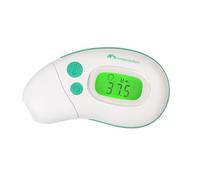 Mini Termometro Multifunzione Bebeconfort, 4 Funzioni in 1, 0+ Mesi, Contactless, Tecnologia a Infrarossi, Indicatore di Febbre, Intelligente e Intuitivo, Compatto e Portatile, Green
