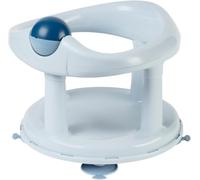 Bebeconfort Seggiolino Girevole Bagnetto neonato per Vasca da Bagno e Doccia, Seggiolino da bagno per bambini fino a 10 kg, Girello per il Bagnetto, Seduta ergonomica, Ventose di Sicurezza,Azzurro