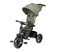 Bebeconfort Windy, Triciclo Bambini con Maniglione, 10 Mesi - 4 Anni, 0-25 Kg, Regolabile, Seduta Comoda e Reversibile, Capottina, Pieghevole Chiusura Compatta (Mineral Green)
