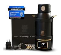 BEBELUX V2 Lux Mommy Kit scaldabiberon - La confezione regalo definitiva per te e i tuoi cari, temperatura perfetta in 2 minuti, 15 bottiglie per carica, senza BPA e sterilizzazione fino a 100 °C