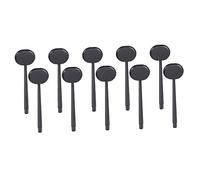 BEBEMOKO 10pezzi Piastra Di Protezione Oculare Occlusore Strumento Di Optometria Per Esame Della Vista Cucchiaio Di Plastica Per Occlusore Oculare Accessorio Di Plastica Per Optometria