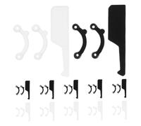 BEBEMOKO 12sets Naso Modellatore in Silicone Riutilizzabile Clip Modellante per Naso Unisex Dispositivo Invisibile per Bellezza Nasale Sollevatore per Punta Nasale Comodo per Correzione