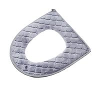 BEBEMOKO 1pezzi Coprisedile per WC Cuscino Spesso e Caldo Protezione Morbida per Toilette Adatto Tutti Tipi di Sedili Facile da Montare e Pulire
