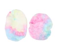 BEBEMOKO 1set Coprisedile da Bagno Peluche Tie-Dye Copriwater Morbido e Lavabile Copriwater per Proteggere e Mantenere Pulito Tuo WC Accessorio Confortevole per Bagno
