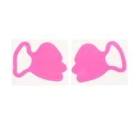 BEBEMOKO 2 Pezzi Adesivi Antirughe in Silicone per Angoli Bocca e Pieghe Naso-labiali, Pratici per Viso Donna Uso Domestico e Centri Estetici, Trattamento Rassodante e Sollevante