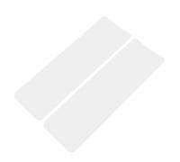 BEBEMOKO 2 pezzi Piastra Trasparente per Schiariture Tavola Leggera e Antiscivolo Strumento Professionale per Tintura Adatto a Vari Tipi di Capelli Facile da Usare e Pulire