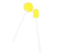 BEBEMOKO 2 pezzi Spazzola Doccia Corpo con Manico Lungo Esfoliante Setole Soffici Spugna per Pulizia Profonda e Circolazione Migliorata per Delicata e Uso Quotidiano