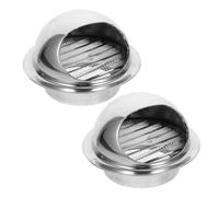 BEBEMOKO 2pezzi Ventilate Inossidabile Per Copertura Per Scarico Asciugatrice Per e Negozi Facile Installazione