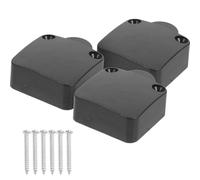 BEBEMOKO 3 Pezzi Interruttore Luce per Armadio a Muro 12v-250v Sensore Automatico per Porta, Materiale Ignifugo Nero Viti, Controllo Luci Mobili per Ante di Armadi e Cassetti