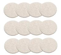 BEBEMOKO 36pezzi Dischi Esfolianti in Spugna Loofah Naturale Spugne Morbide Per Detersione Viso e Corpo Rimuove Trucco e Cellule Morte Con Ricca Scrub Corpo Drenante Per Doccia e Spa