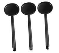 BEBEMOKO 3pezzi Occlusore Oculare Con Manico in Plastica Nero Per Test Visivi Professionali Ergonomico e Portatile Per Esami Di Acuità Visiva