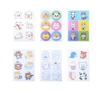 BEBEMOKO Adesivi Espandibili per Maschere Aromaterapia, 6 Sacchetti da 36 Pezzi Non Tessuto, Diffusore di Fragranza per Respiro Fresco, Regalo e Amici Stile Casuale