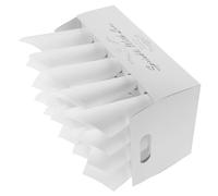 BEBEMOKO Coni Porta Confetti Matrimonio in Carta Bianco, Supporto a Forma di Cono Multiuso per Feste Classiche, per Confettata e Decorazioni Party