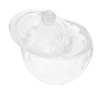 BEBEMOKO Coppa Decorativa Per Unghie Con Coperchio Contenitore Per Liquido Per Manicure e Applicazione Gel Design Elegante e Pratico Per Nail Art e Mix Di Polveri Acriliche
