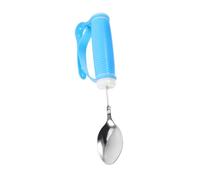BEBEMOKO Cucchiaio Adattivo Per Anziani e Disabili Design Innovativo Per Autonomia Alimentare Facile Da Pulire Utensile Per Persone Con Necessità Speciali Per Uso Quotidiano