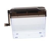 BEBEMOKO Distruggidocumenti Manuale Compatto da Tavolo Trita Carta Piccola in Resistente per Ufficio Scuola e Casa Facile da Pulire con Sicurezza Avanzata per Documenti Riservati