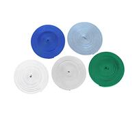 BEBEMOKO Fascia Elastica per Scarpe Blu Scuro Elastico Fai da Te Addensato 1,5 Cm x 16 m Cinturino Elastico Resistente e Decorativo per Accessori Scarpe