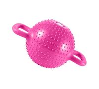 BEBEMOKO Kettlebell Riempito d Acqua Regolabile con Doppia Impugnatura Antiscivolo per Yoga Pilates Fitness Massage Manubrio Portatile in PVC Sicuro Rosy