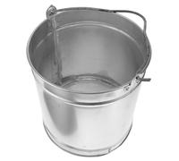 BEBEMOKO Secchio Per Cenere Da Metallo Con Manico Contenitore Per Carboni Da Barbecue Design Compatto Per Cucina e Spazi Ridotti