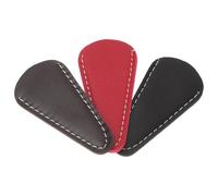 BEBEMOKO Set 3pezzi Custodie Protettive per Forbici in Pelle Pu Leggere e Resistenti Colore Assortito per Protezione Sicura di Forbici da Cucito e Bellezza