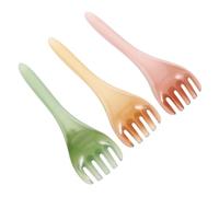 BEBEMOKO Set Di Spazzole Per Massaggio Del Cuoio Capelluto Strumento Per Il Cuoio Capelluto in Resina Agopuntura Del Corpo Per Anziani
