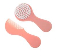 BEBEMOKO Spazzola e Pettine per Ragazzo Ragazza Kit Cura Capelli per Bambina Design Adorabile e Completo per Cura della Desquamazione Strumenti Essenziali per Toelettatura Quotidiana