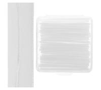 BEBEMOKO Strisce Adesive Autoadesive per Ciglia Finte 40 Pezzi, Nastro Sensibile per Extension Ciglia, Eyeliner Nero per Trucco Definito, Materiali Morbidi per Uso Comodo e Naturale