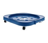 BEBEMOKO Supporto Bombola Gas Mobile con Ruote Girevoli e Freno Vassoio Porta Bombola Propano per Cucina Base Robusta e Protettiva per Serbatoio Liquido Carrellino Scorrevole per Bombole e