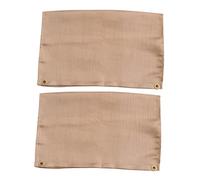 BEBEMOKO Tappetino Ignifugo per e BBQ Coperta Antincendio in 45X45 Cm Isolamento Outdoor e Picnic