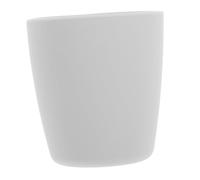 BEBEMOKO Tazza Dritta per Tazze per Bottiglia d'Acqua Automatico Tazza per Mini Dentifricio Riutilizzabile Riempibile Distributore Elettrico Gel di Silice Light Grey