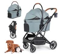 Beberoad T6 Passeggino per cani di piccola taglia e media sotto i 29,9 kg, verde