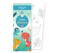 Bébés dinosaures - Mes petites cartes à colorier: 35 illustrations à personnaliser