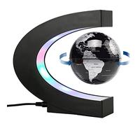 BEBEVOGUE Globo fluttuante a levitazione magnetica con luce LED anti gravità levitante mappa del mondo ufficio casa camera da letto scrivania gadget decorazione unico regalo di compleanno per uomini