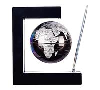 BEBEVOGUE Globo fluttuante a levitazione magnetica personalizzato con luce LED e penna, globo levitante per ufficio, casa, scrivania, gadget, decorazione, regalo di compleanno per uomini, bambini,