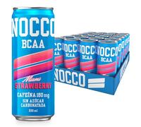 Bebida energetica Miami Strawberry-Fresa con BCAA 330ml Nocco