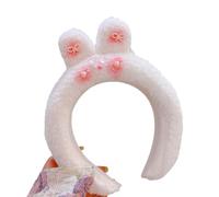 BEBIKR Cerchietto per capelli da donna, per Halloween, cosplay, arrossire, coniglio, in peluche, per feste di Pasqua, diversi tipi di scelta