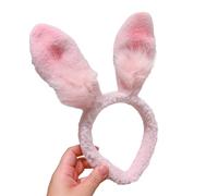 BEBIKR Cerchietto per capelli da donna, per Halloween, cosplay, arrossire, coniglio, in peluche, per feste di Pasqua, diversi tipi di scelta
