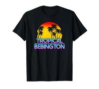 Bebington UK Funny British Weather Maglietta