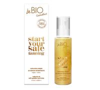 beBIO Safe Tanning olio corpo nutriente con glitter 100 ml