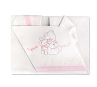 Bebitaly - Completo Lettino 3 pezzi Friends - Azzurro