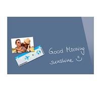 BeBoard B1207 Lavagna magnetica di vetro, 60 x 40 cm, blu