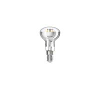 BeBulbs Lampadina LED a specchio argento R50 (4W, 470 lm, E14, 2700K, dimmerabile) - Luce calda ideale per spot, faretti e illuminazione di banconi - Alta efficienza energetica e lunga durata
