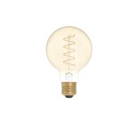 BeBulbs Lampadina LED Dorata Carbon Line -Filamento a spirale Golbo G80