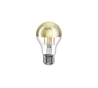 BeBulbs Lampadina LED goccia mezza sfera oro A60 (E27, 7W, 650 lm, 2700K, dimmerabile) - Luce calda per ambienti accoglienti - Compatibile con dimmer trailing edge