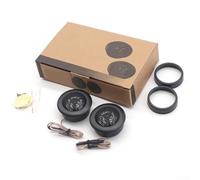 Bebykilemi 2 altoparlanti per auto da 5,1 cm, tweeter ad alta potenza da 120 W con griglia in rete d'acciaio e resina resistente al calore per un suono chiaro ad alta frequenza, compatibili con la